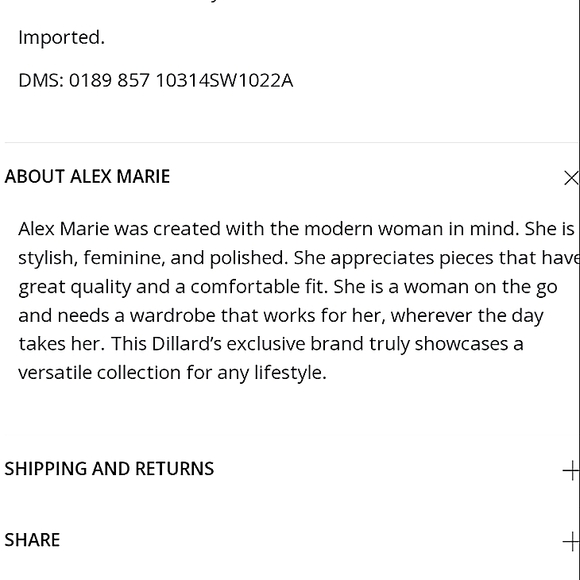 ALEX Marie | Pearl Embellished Puff Sleeve Sweater - Picture 6 of 6